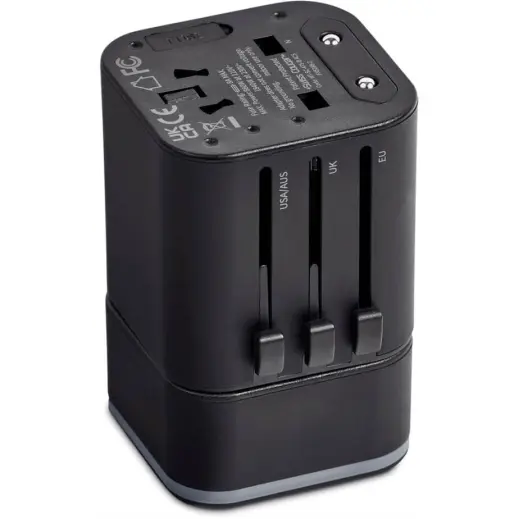 Swiss Cougar Frankfurt World Travel Adaptor Sliders